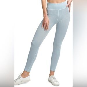 NWT Calvin Klein Performance Leggings High-Waisted Seamless Design Light Blue